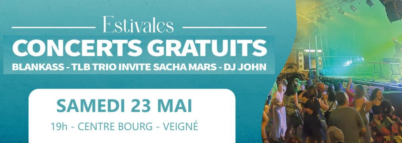 Estivales de Veigné : Concerts gratuits